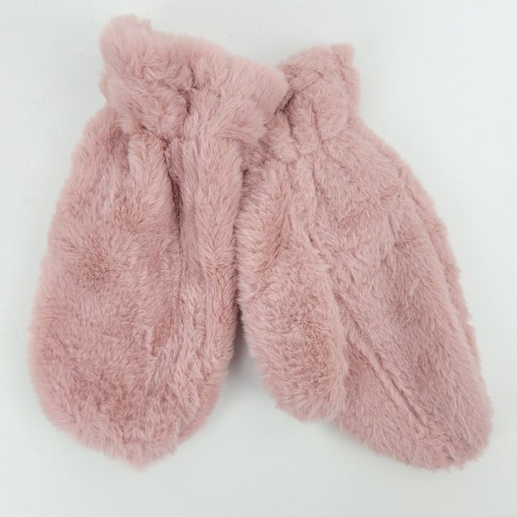 New Lot Womens Willow & Ruby Pink Mittens + Simply Petals Cream Scarf & Headwrap - Picture 3 of 11